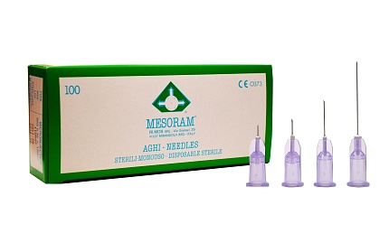 Иглы MESORAM® 30G / 0,30 x 6mm